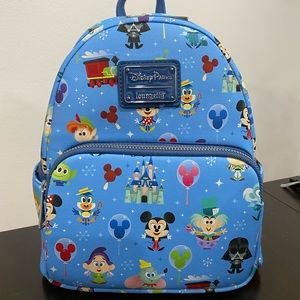 Disney Parks 2022 Chibi Disneyland Loungefly